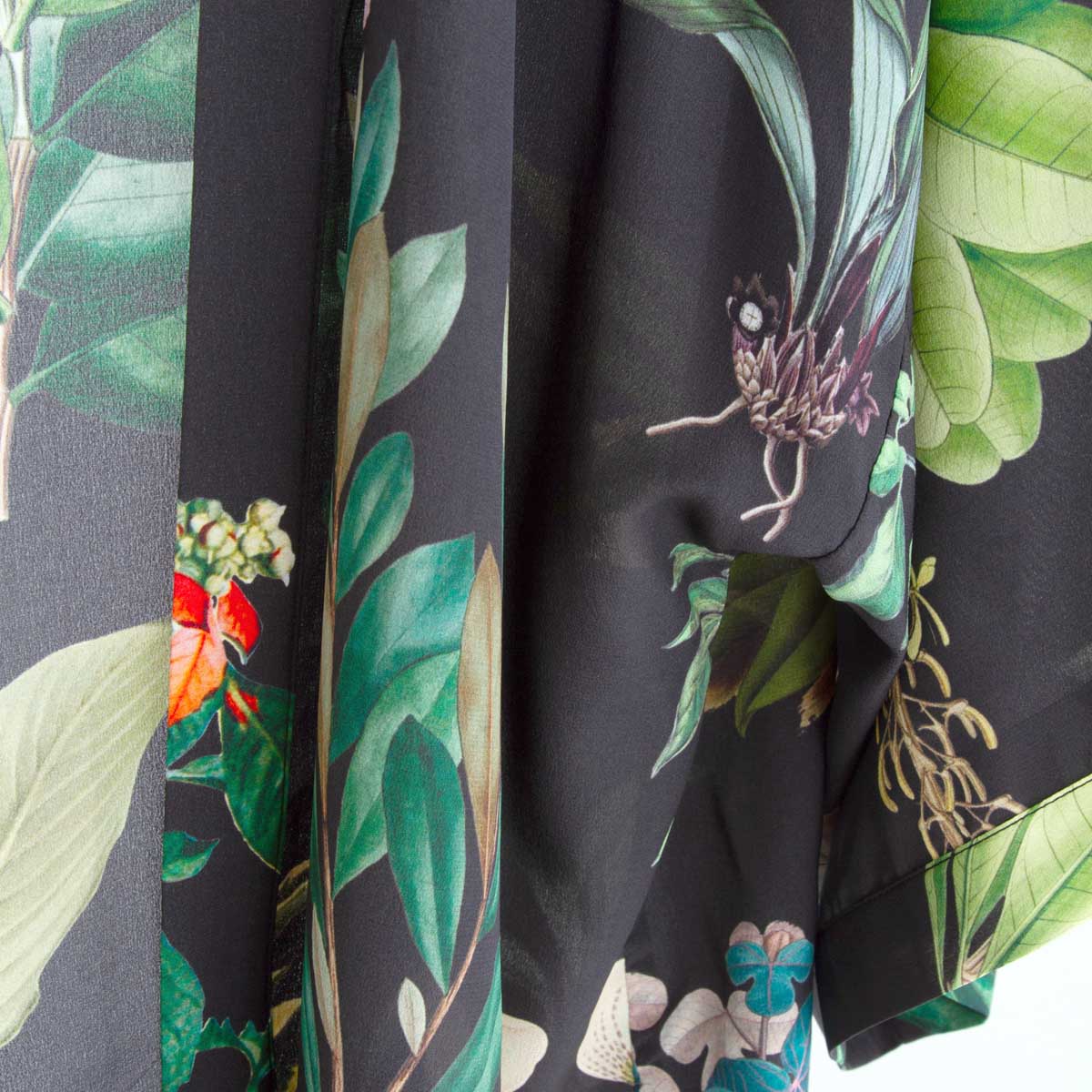 The Artists Label 'Ancient Botany' Silk Kimono