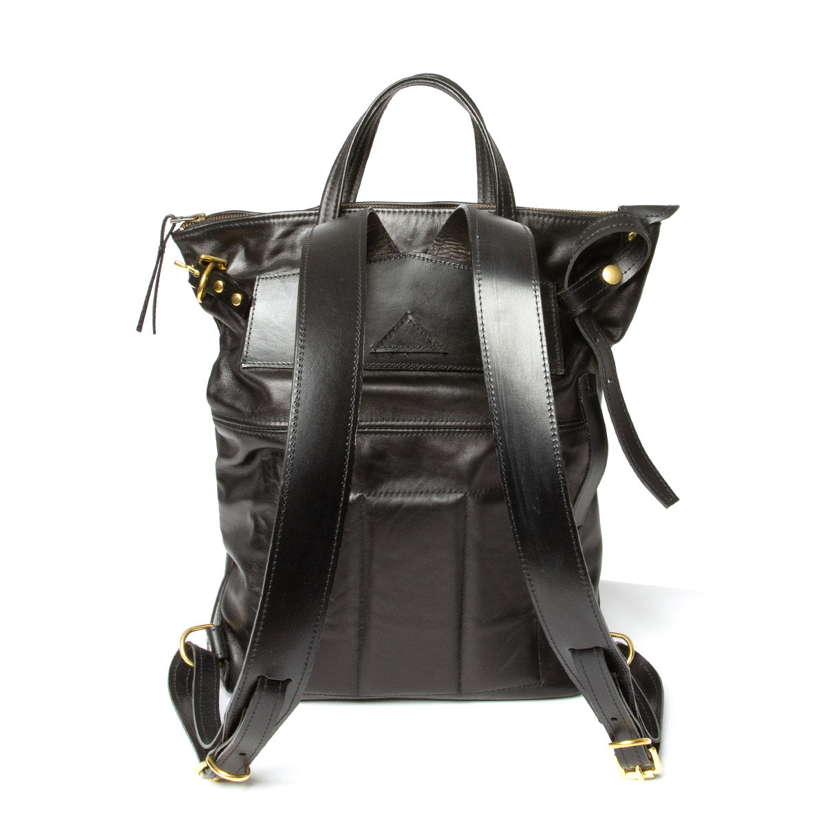 Mark Jones Small Zip Backpack - Black