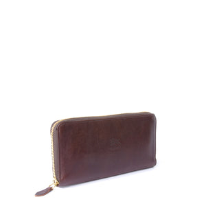 ll Bisonte Zip-Around Wallet - Vintage Caffé