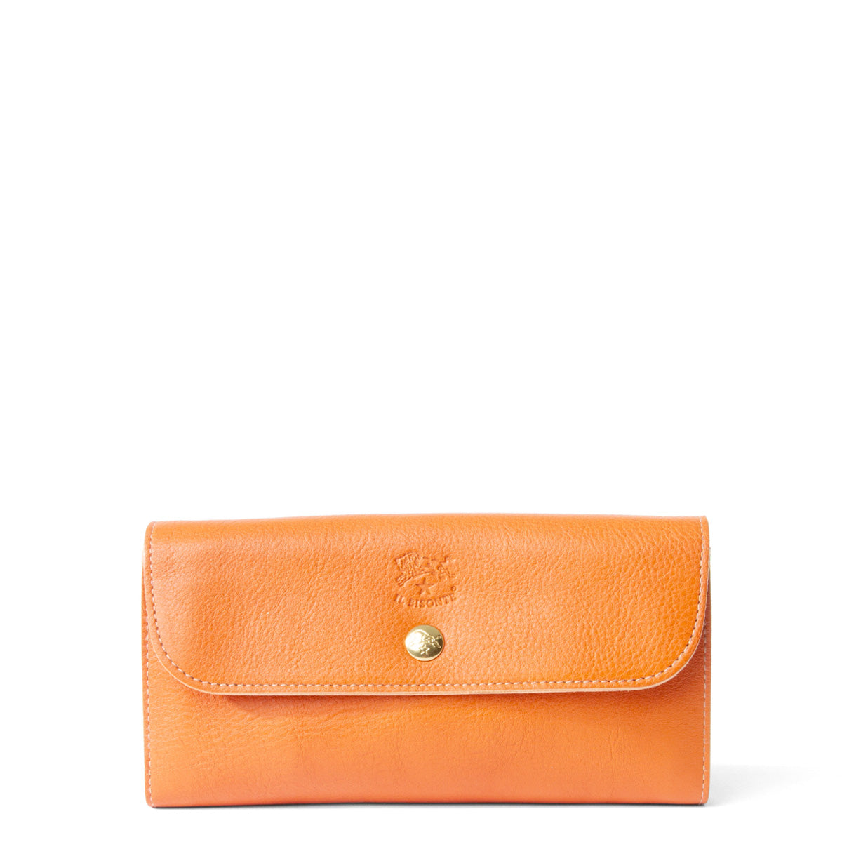 Il Bisonte Large Flap Wallet - Caramel – Hunt