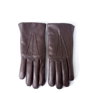 Ravel Ladies Cashmere Lined Gloves - Brown