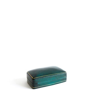 Hunt Rectangular Jewel Box - Green