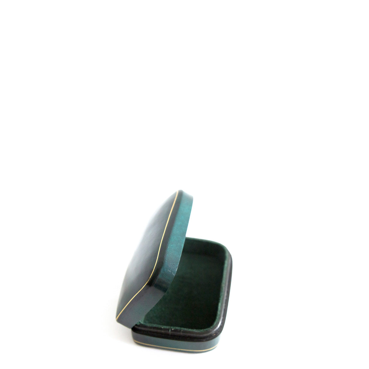 Hunt Rectangular Jewel Box - Green