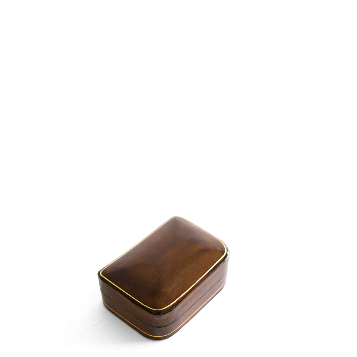 Hunt Oblong Cufflink Box - Tan