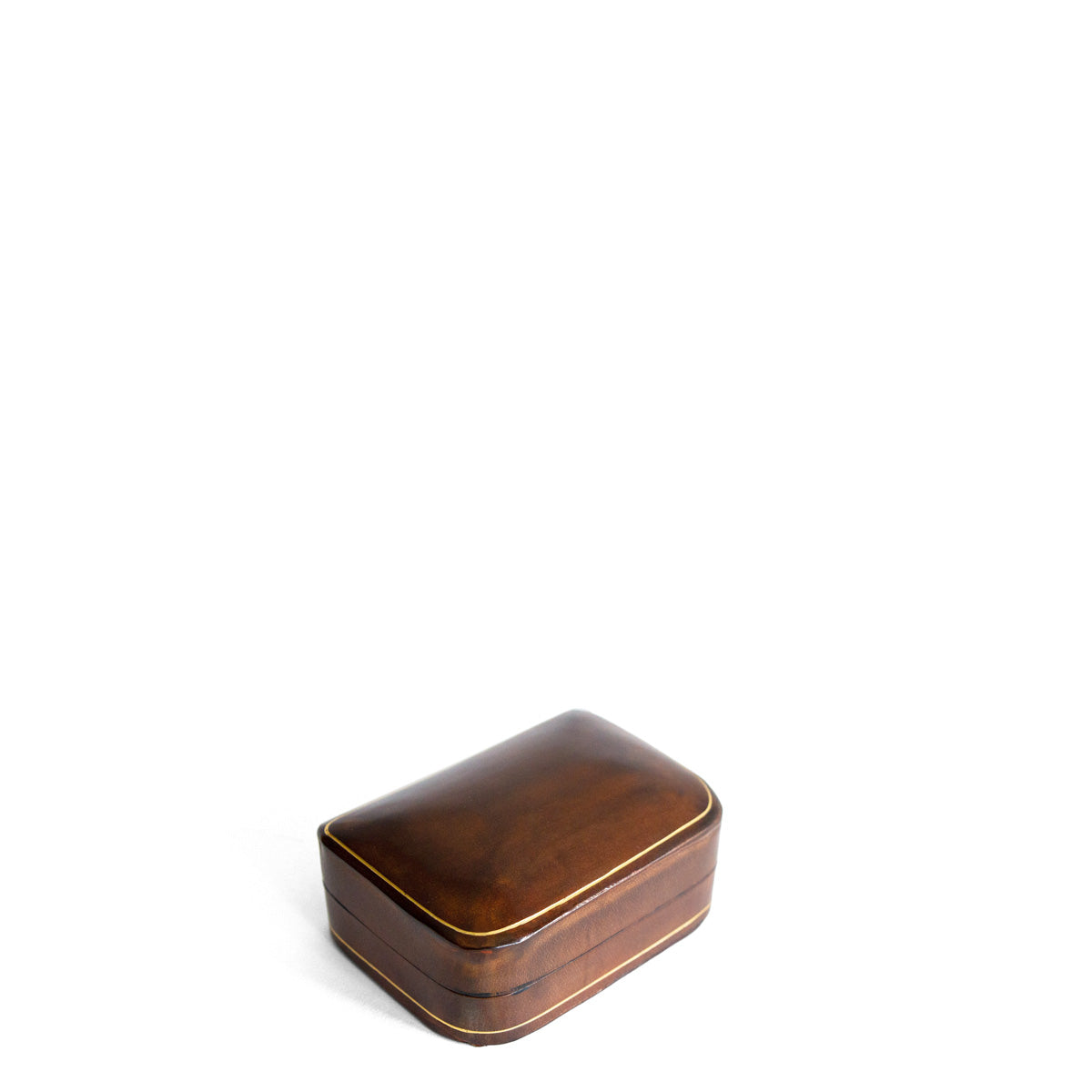 Hunt Oblong Cufflink Box - Tan