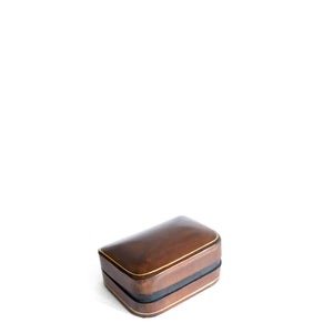 Hunt Oblong Cufflink Box - Tan