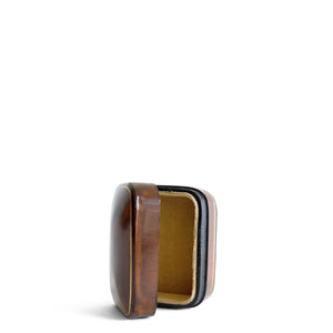 Hunt Oblong Cufflink Box - Tan