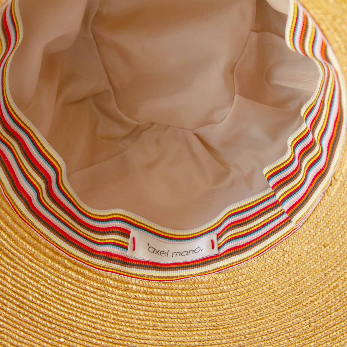 Axel Mano Glenmore Milanese Straw Hat