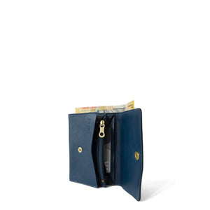 Il Bisonte Compact Wallet - Blu