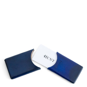 Hunt Business Cards Holder - Blue