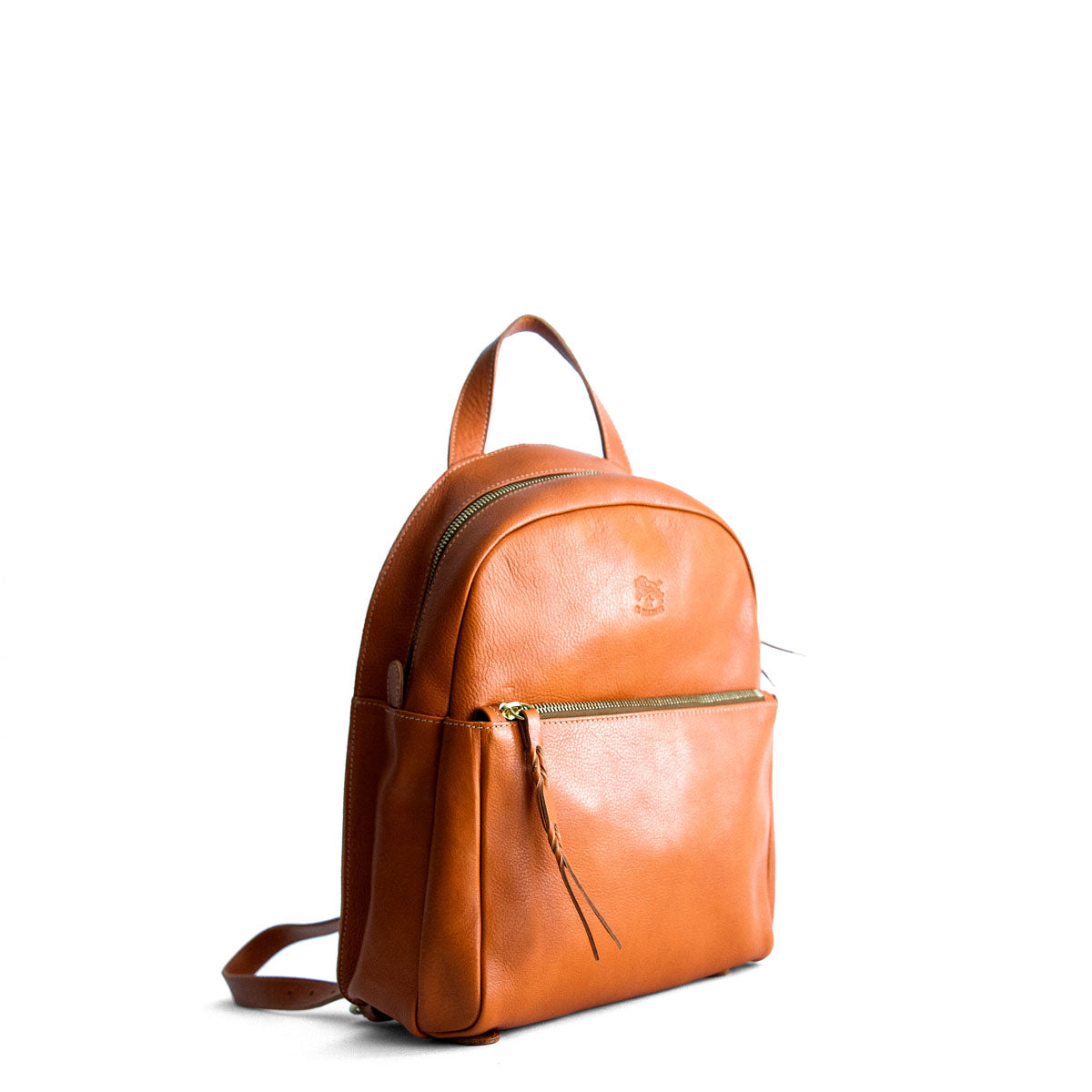 Il Bisonte Small Backpack - Caramel