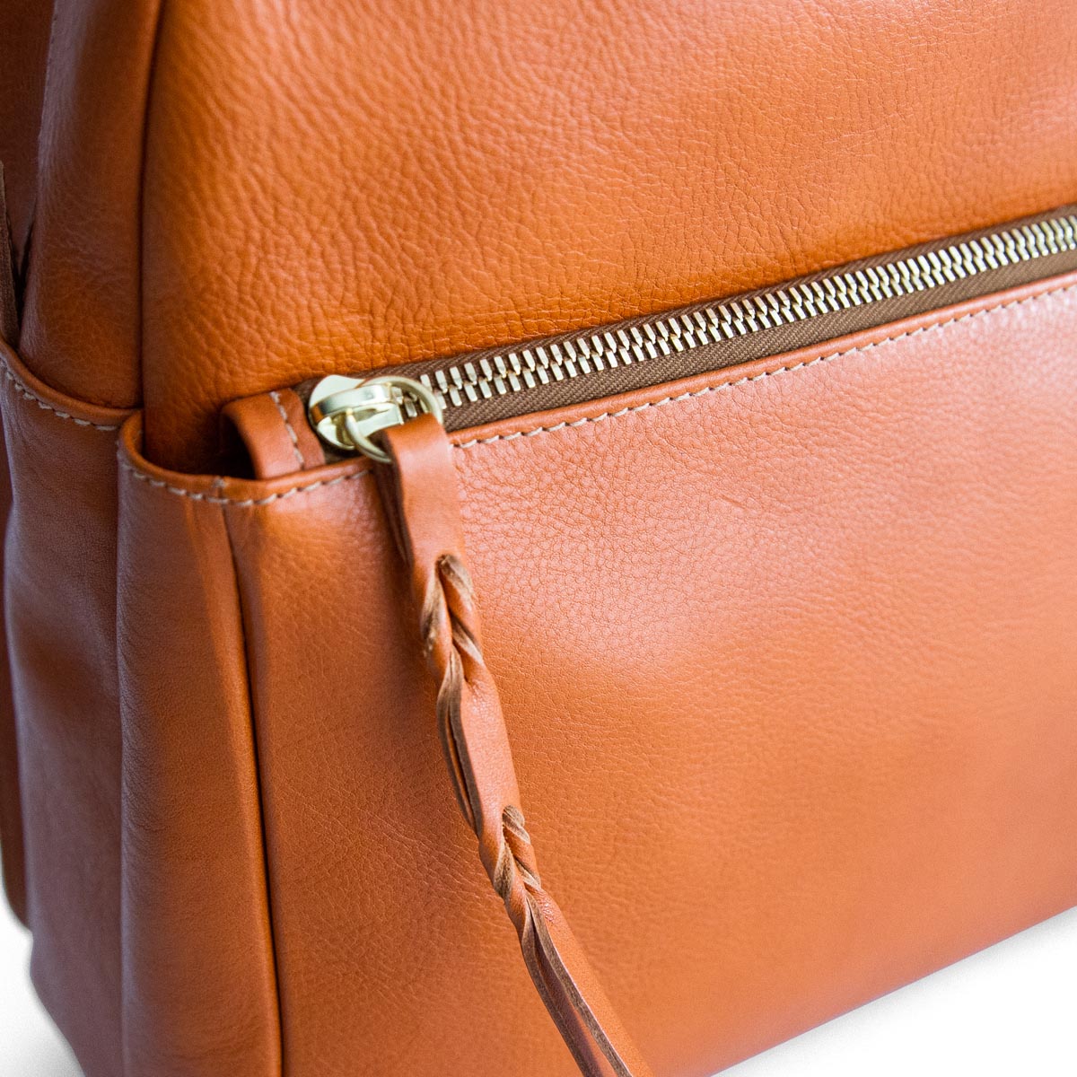 Il Bisonte Small Backpack - Caramel