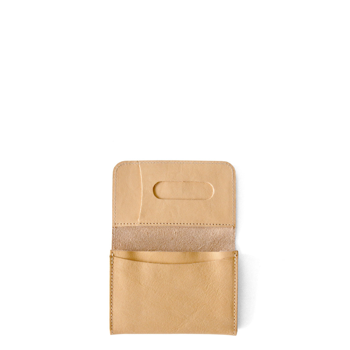 Il Bisonte Pegaso Card Case - Natural