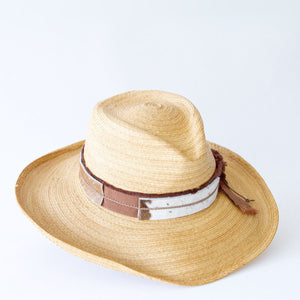 Axel Mano Tuscon Leghorn Hat