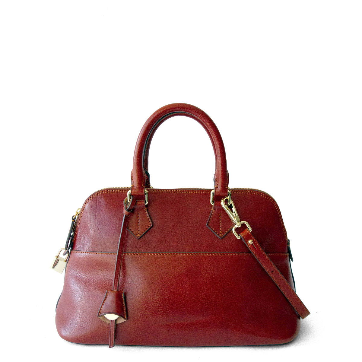 Hunt Elisabetta Handbag - Rame