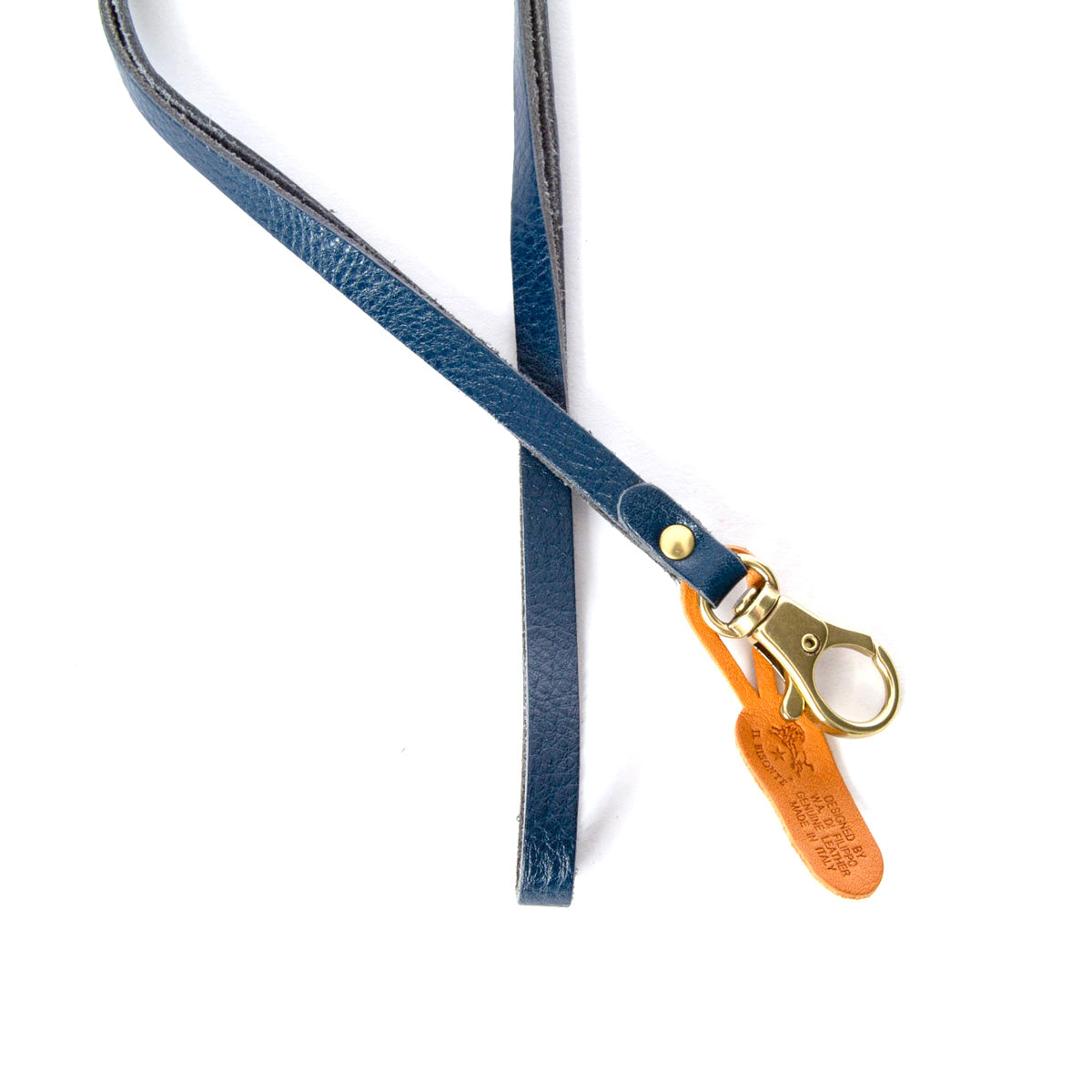 Il Bisonte Smooth Leather Lanyard – Hunt