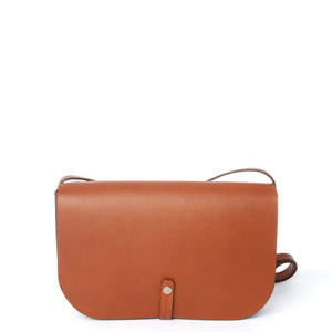 Il Bisonte Piccarda Medium Crossbody - Sigaro Toscano