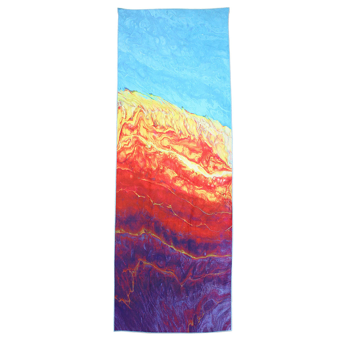 The Artists Label 'Molten Earth' Yoga Towel