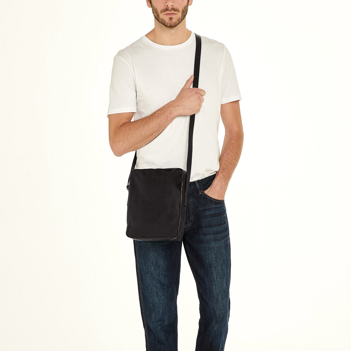 Il Bisonte Crossbody - Black