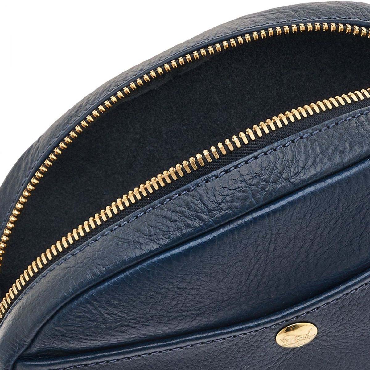 Il Bisonte Mini Rubino Crossbody Bag - Blu