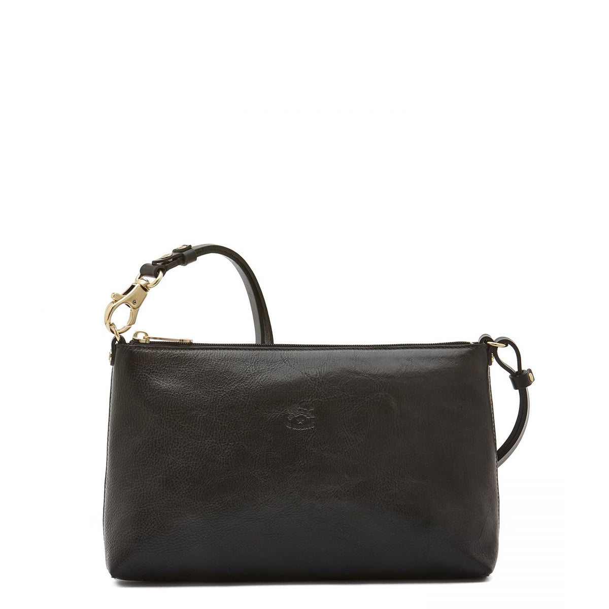 Il Bisonte Salina Pouch Bag - Black