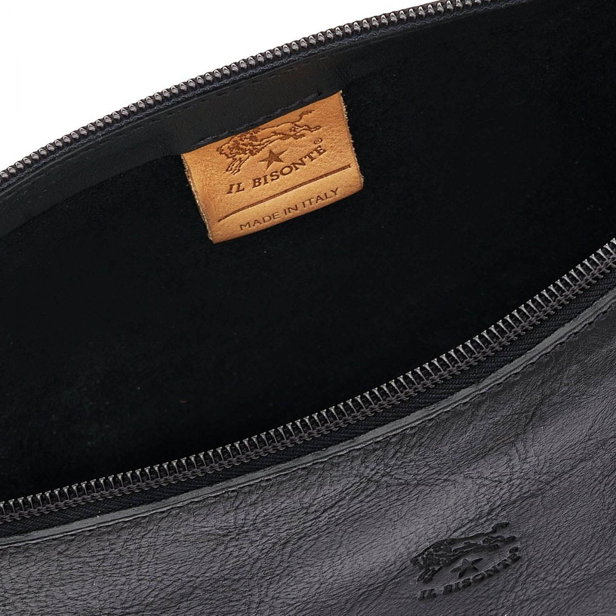Il Bisonte Salina Pouch Bag - Black