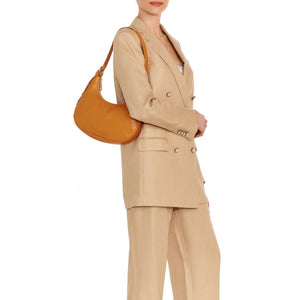 Il Bisonte Small Belcanto Shoulder Bag - Honey