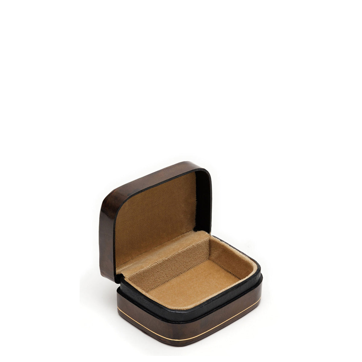 Hunt Oblong Cufflink Box - Tan