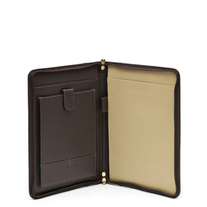 Hunt A4 Compendium with Tablet Pocket - Chocolate