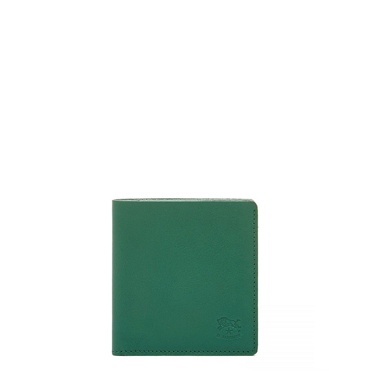 Il Bisonte Small Wallet - Emerald