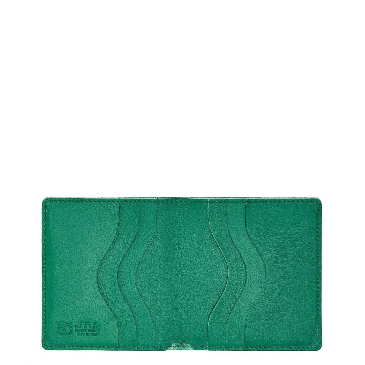 Il Bisonte Small Wallet - Emerald