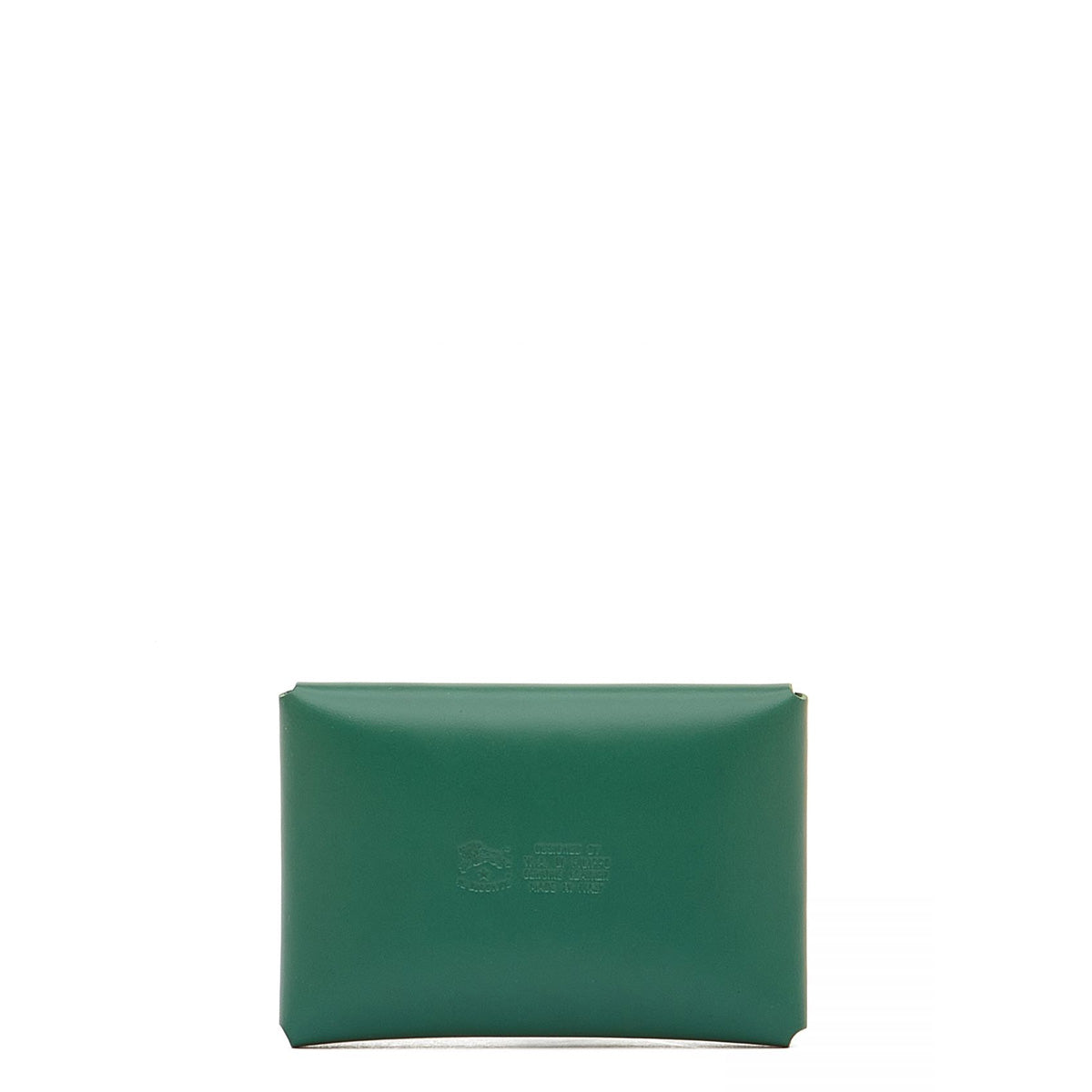 Il Bisonte Business Card Envelope - Emerald