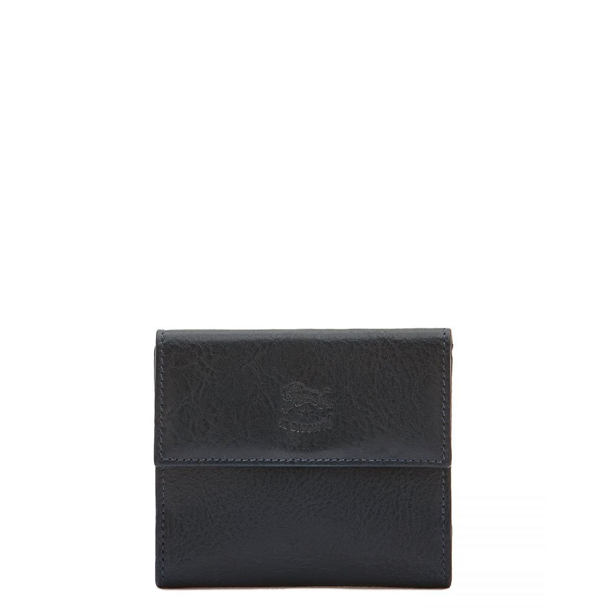 Oliveta  Women's small wallet in leather color black – Il Bisonte
