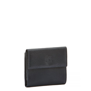 Il Bisonte Lira Compact Wallet - Blu
